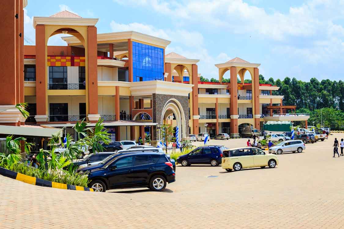 Akamwesi Shopping Mall Kyebando, Kampala Uganda. Services: Super Market, Bars and Restaurants, Wedding Gardens, Kids Park, Swimming Pool, Soccer Turf/Soccer Pitch, Sauna and Steam Bath, Gym, Fashion Stores/Clothes Stores, Beauty Salons, Phone Stores, Furniture Stores, Offices, Car Washing Bays. Ugabox