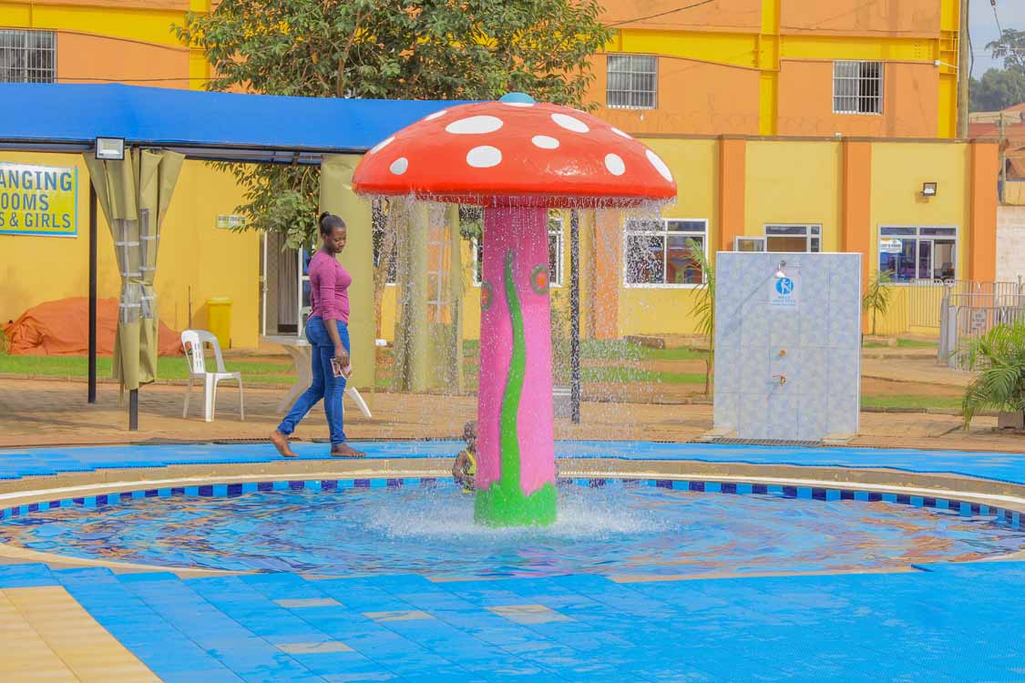 Lloli Fun Park Uganda-Akamwesi Mall. Services: Kids Fun Park, Kids Outdoor Playground, Swings And Slides, Swimming Pools for Toddlers, Kids And Adults, Gardens And Restaurant/Food Court for Birthday Parties, Baby Showers And Bridal Showers. Location: Akamwesi Shopping Mall, Kyebando, Kampala Uganda, Ugabox