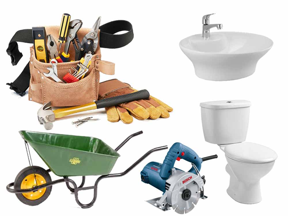 Hardware Uganda, Construction Materials & Equipment, Doors & Windows, Tiles & Flooring, Sanitaryware, Lighting & Electricals, Concrete Products, Plumbing & Fittings, Door Locks, Paint & Decoration Shop online Kampala Uganda