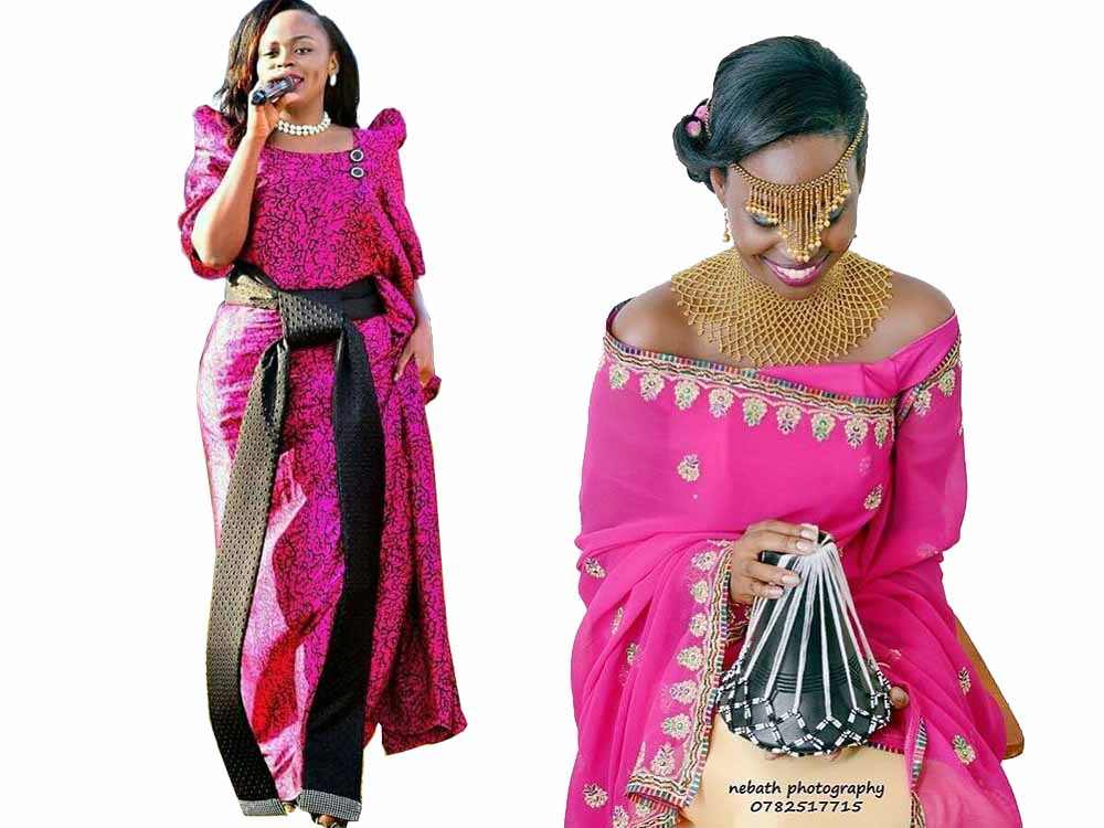 Traditional Wear Uganda, Ugandan Traditional Wedding Dresses, Banyankole, Baganda, Bakiga, Batooro Traditional Wear, Men Kanzu, Gomesi, Kinyarwanda, Kuhingira, Give Away Bridal Wear, Kwanjula, Mushanana, Gomesi Women Clothing, Shop online Kampala Uganda, Ugabox