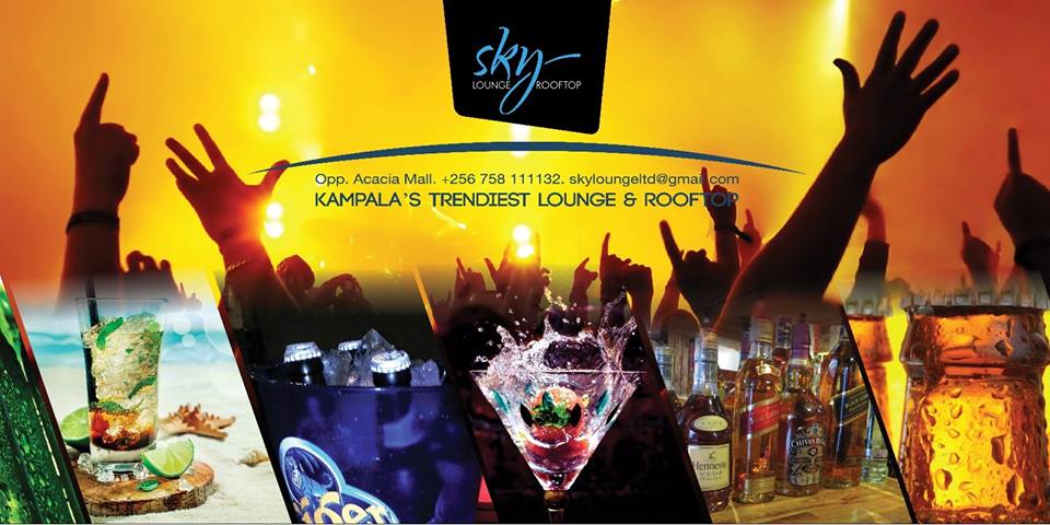 Sky Lounge & Restaurant Kisement Opp. Acacia Mall Kampala Uganda, Good food in Kampala, Food & Drink, Top Bar, Top Restaurant, Lounge, Top Bar and Lounge, Cool night out, Beer, Wine, Spirits, Cocktail bar, Sports Bar, Amazing Beer prices, Cheap Beer, Great Place to Drink after work, Gins and local beers, Grilled food and wood-fired pizzas, Chatting and Drinking, Chilling with friends and mates, Date night, Eating and Drinking, Private parties, Drinking and Dancing, Cocktail Bar, Lounge Bar, Party Bar, Kampala Pub, Cool DJs, Lively Music, Great Beer Drink Out, Tasteful Delicious food in Kampala, Amazing Drinking Venue in Kampala Uganda, Ugabox