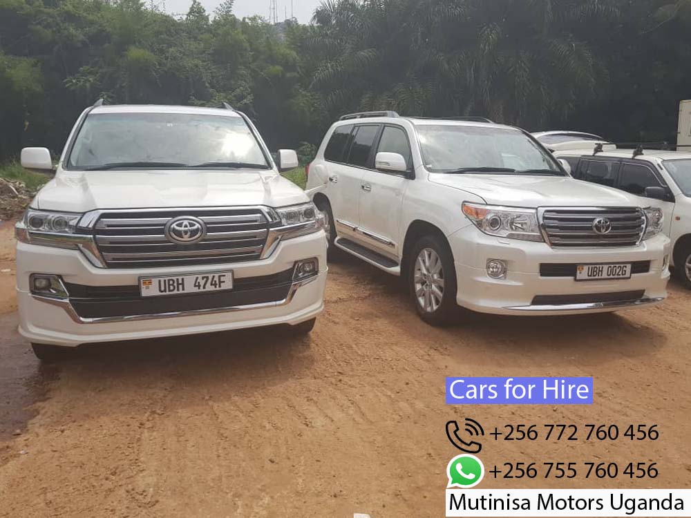 Cars for Hire in Uganda, Landcruiser V8 Cars for Rent in Uganda, Self Drive Car/Vehicle Hire Services in Kampala Uganda, Tours and Travel Vehicle/Transport Services in Uganda, Mutinisa Motors Uganda, Ugabox