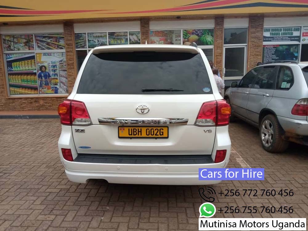 Cars for Hire in Uganda, Landcruiser V8 Cars for Rent in Uganda, Self Drive Car/Vehicle Hire Services in Kampala Uganda, Tours and Travel Vehicle/V.I.P Transport Hire Services in Uganda, Mutinisa Motors Uganda, Ugabox