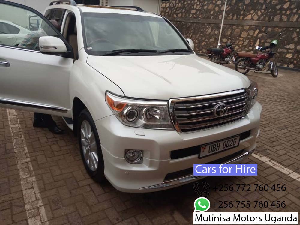 Cars for Hire in Uganda, Landcruiser V8 Cars for Rent in Uganda, Self Drive Car/Vehicle Hire Services in Kampala Uganda, Tours and Travel Vehicle/V.I.P Transport Hire Services in Uganda, Mutinisa Motors Uganda, Ugabox