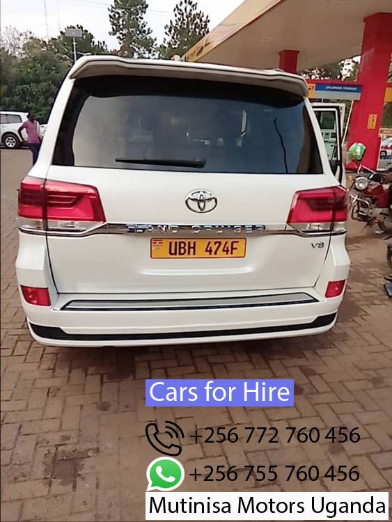 Cars for Hire in Uganda, Landcruiser V8 Cars for Rent in Uganda, Self Drive Car/Vehicle Hire Services in Kampala Uganda, Tours and Travel Vehicle/V.I.P Transport Hire Services in Uganda, Mutinisa Motors Uganda, Ugabox