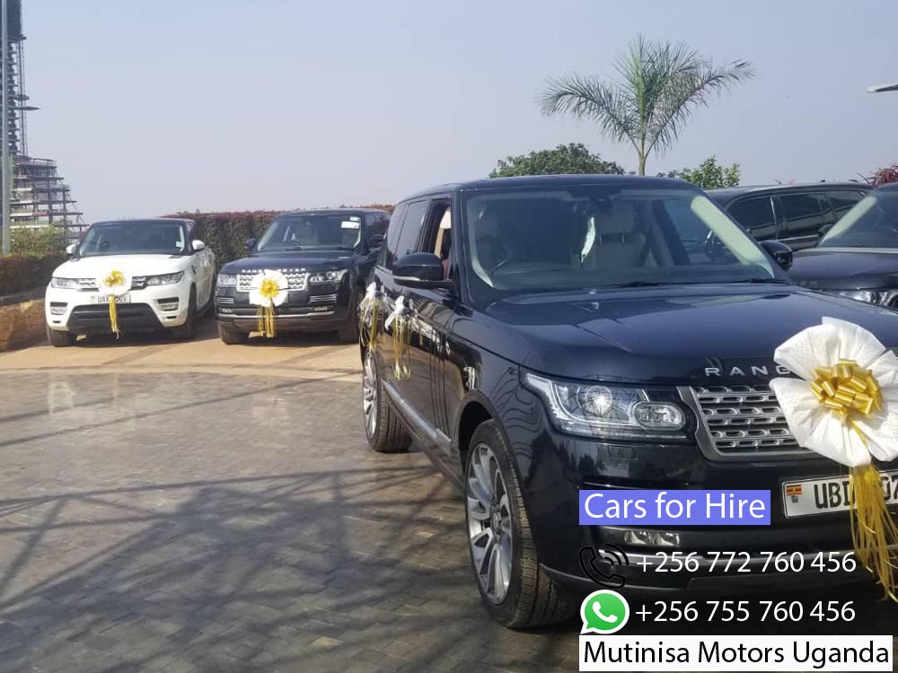 Bridal Car Hire in Uganda, Wedding Car Rental in Kampala Uganda, Kuhingira, Kwanjula Event, Party, Range Rover Cars For Hire, Premium-Luxury Rental Transport Services in Kampala Uganda, Mutinisa Motors Uganda, Ugabox