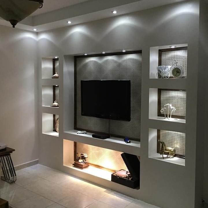 Gypsum Board TV Unit Design and Electrical Light Installation in Kampala Uganda, Interior Design and Home Decor Gypsum Board Design, Electrical Light Installation in Uganda, Gypsum Board Construction in Uganda, Festali Investments U Ltd, Ugabox