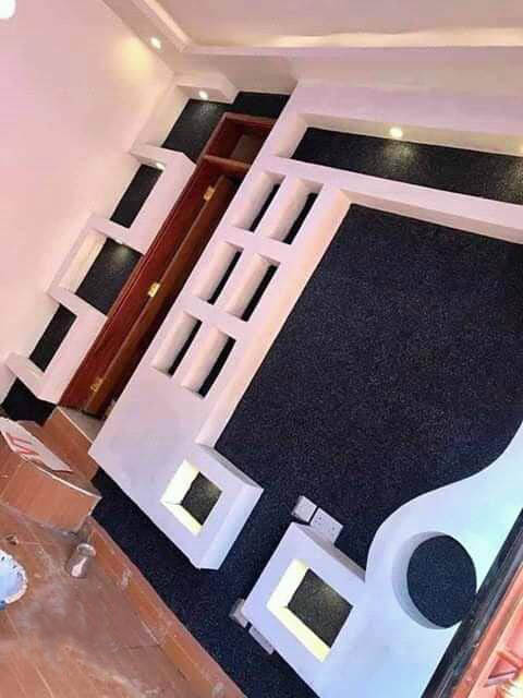 Gypsum Board TV Unit Design and Light Installation in Kampala Uganda, Interior Design and Home Decor Gypsum Board Design, Electrical Light Installation in Uganda, Gypsum Board Construction in Uganda, Festali Investments U Ltd, Ugabox