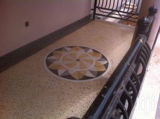 Terrazzo Floor Design Services in Kampala Uganda, Flooring Design Services in Uganda, Cement Floor Construction and Installation Services in Uganda. Varni Granite, Marble And Terrazzo Uganda, Ugabox
