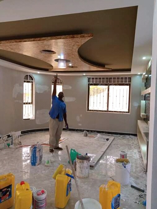 Gypsum Ceiling Design in Kampala Uganda, Home Decor Gypsum Board Design in Uganda, Gypsum Board Construction in Uganda, Gypsum World And Security Systems Ltd, Ugabox