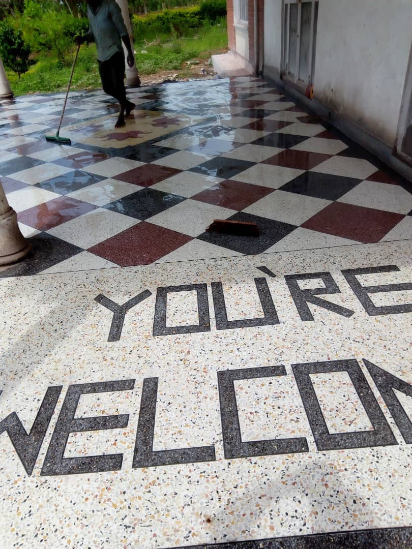 Terrazzo Floor Design Services in Kampala Uganda, Flooring Design Services in Uganda, Cement Floor Construction and Installation Services in Uganda, Gypsum World And Security Systems Ltd, Ugabox
