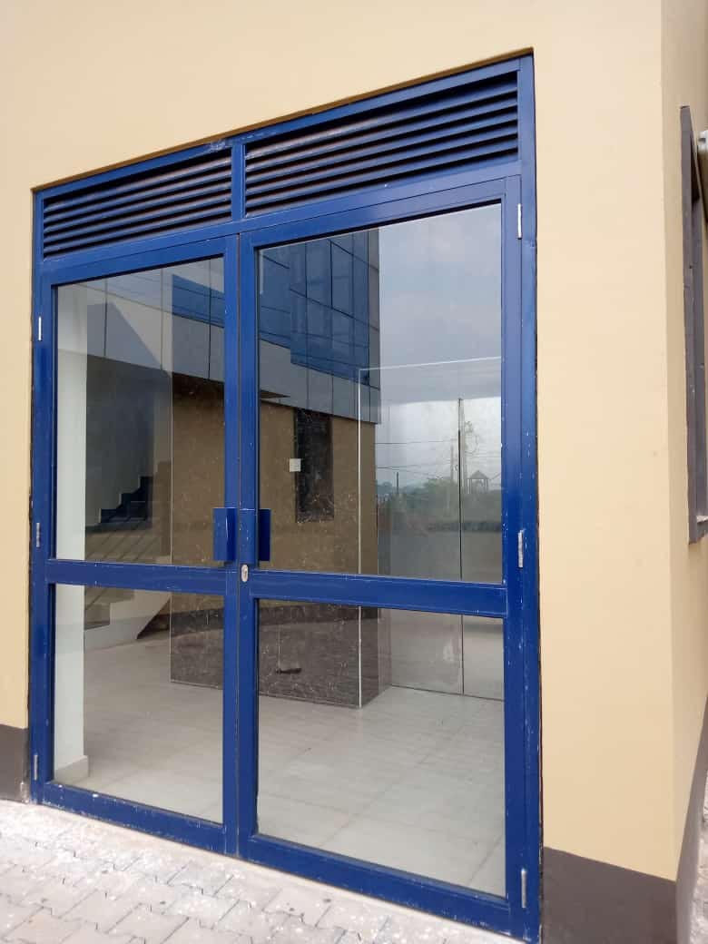 Aluminium Profile Column Doors in Kampala Uganda, Aluminium Design Works/Installation and Glass Solutions in Uganda, Luxury Aluminium and Glass Solutions Uganda, Ugabox