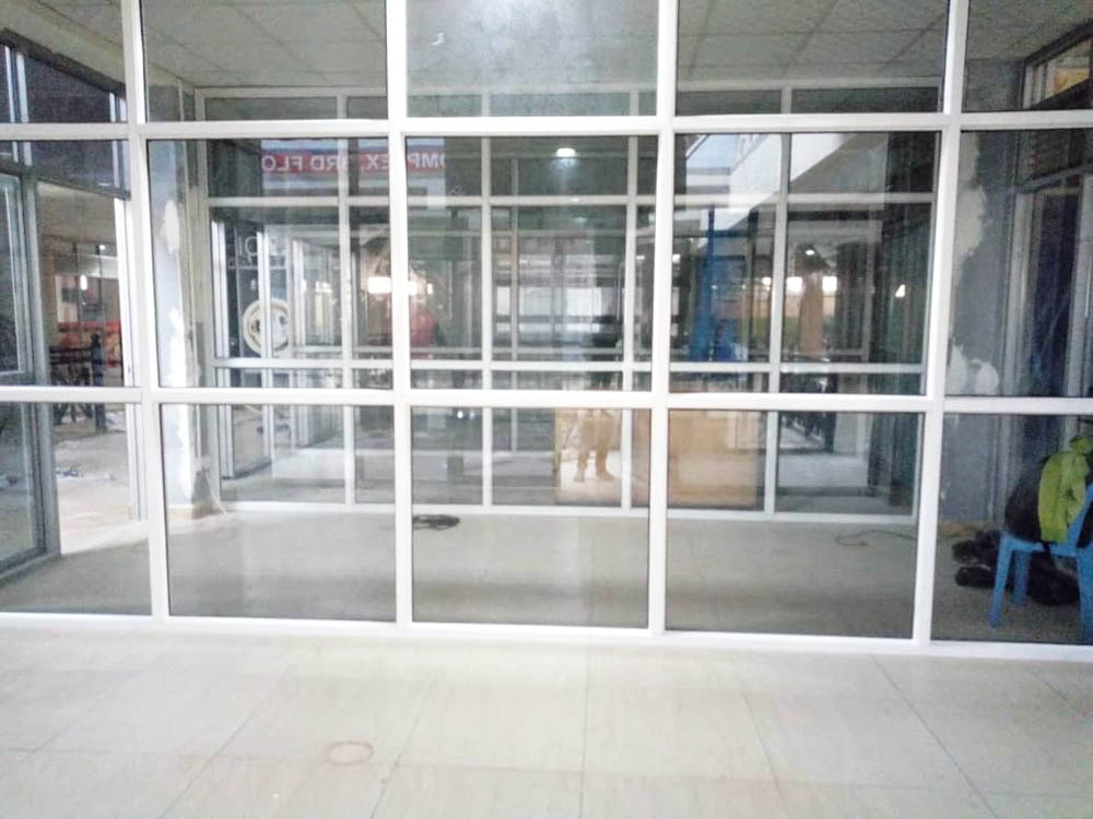 Aluminium Profile Office Partitioning in Kampala Uganda, Aluminium Design Works/Installation and Glass Works in Uganda, Luxury Aluminium and Glass Solutions Uganda, Ugabox