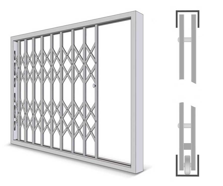 Collapsible Steel Doors in Kampala Uganda, Metal Fabrication and Steel Works in Uganda, Aluminium Design Works/Installation and Glass Works in Uganda, Luxury Aluminium and Glass Solutions Uganda, Ugabox