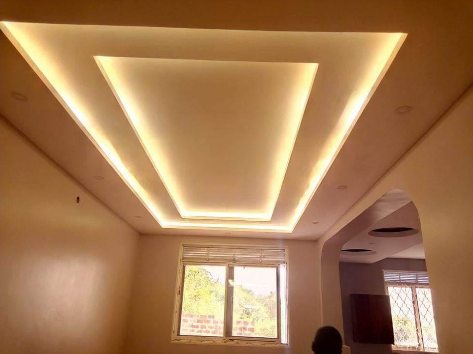 Gypsum Ceiling Design in Kampala Uganda, Gypsum Ceiling Installation/Interior Design Works Uganda, Oldvoi Uganda Limited Construction Comapany, Ugabox