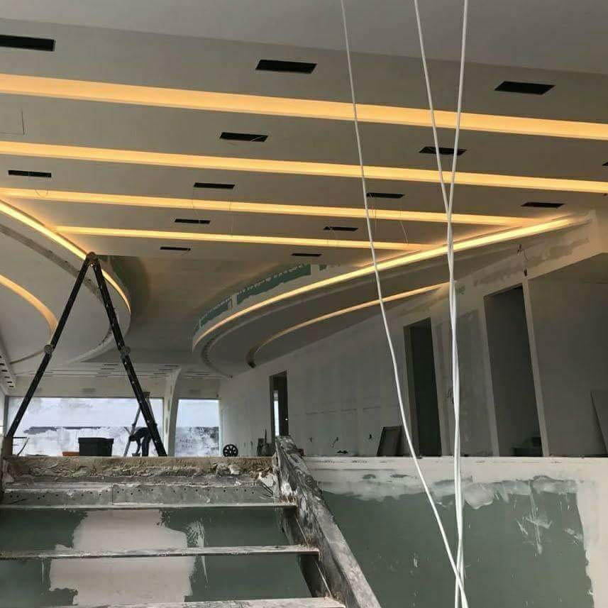 Gypsum Ceiling Design in Kampala Uganda, Gypsum Ceiling Installation/Interior Design Works Uganda, Oldvoi Uganda Limited Construction Comapany, Ugabox