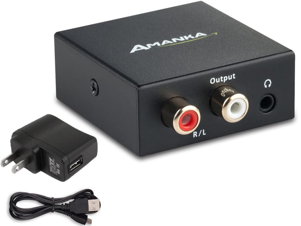 AV Output/Audio Converter, AMANKA Digital to Analog Audio Decoder For Sale in Kampala Uganda, Electronics Shop in Uganda, Electronics Shop in Uganda, Home Entertainment, Electronics/Satellite Equipment Supplier in Uganda, The Satellite Shop Uganda, Ugabox