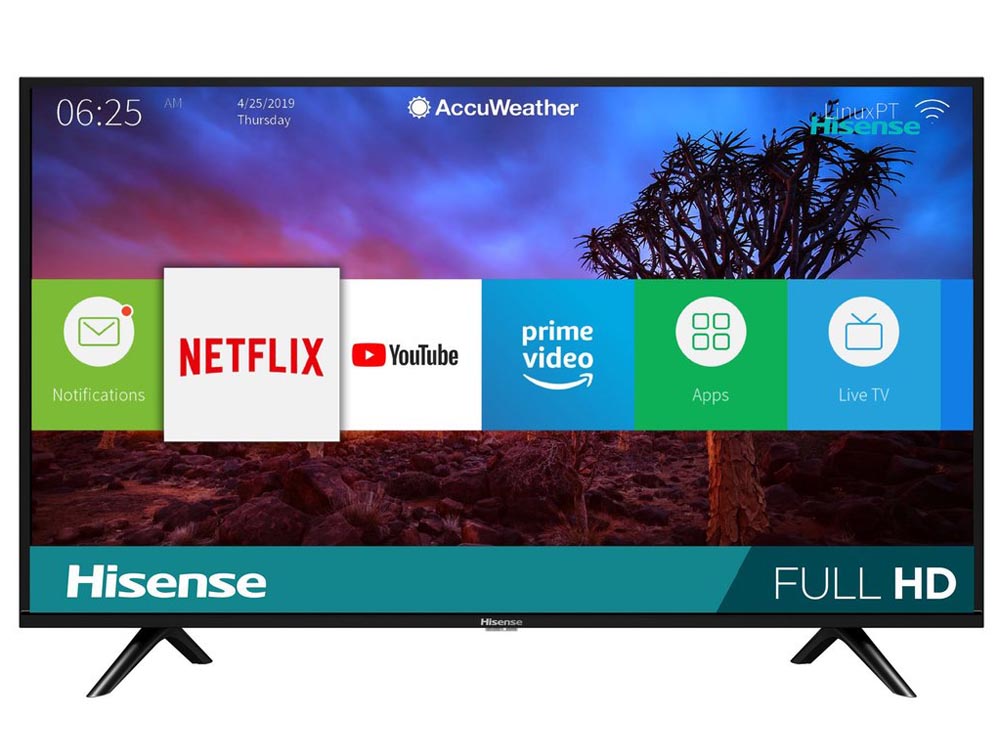 Hisense 32 Inch Smart TV for Sale in Kampala Uganda, Electronics Shop in Uganda, HD TV Shop, Satellite Video Services, Video Home Entertainment Services in Uganda, The Satellite Shop Uganda, Ugabox