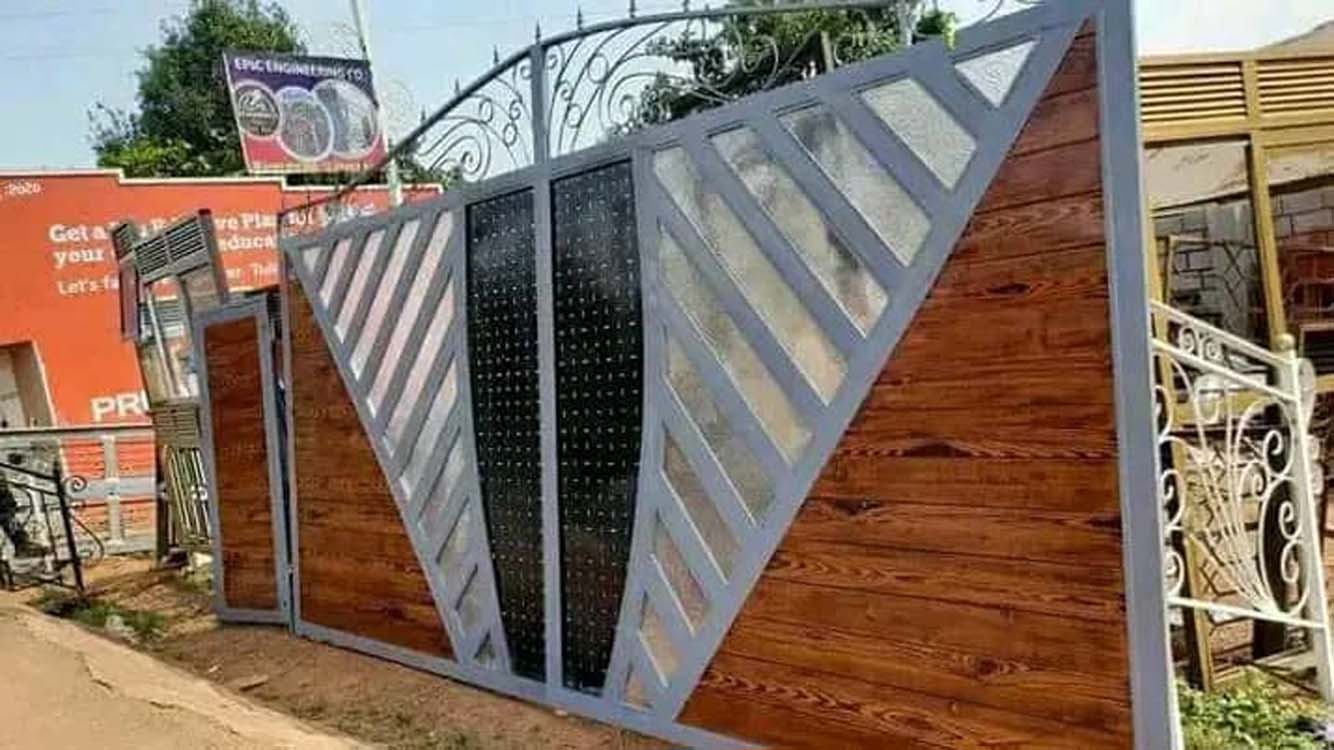 Metallic Gates in Uganda. Steel, Metal Welding And Fabrication in Kampala Uganda. Metal Engineering Works, Metal Welders, Steel Fabrication, Metal Fabrication in Kampala Uganda, MI Engineering Concepts Ltd, Ugabox