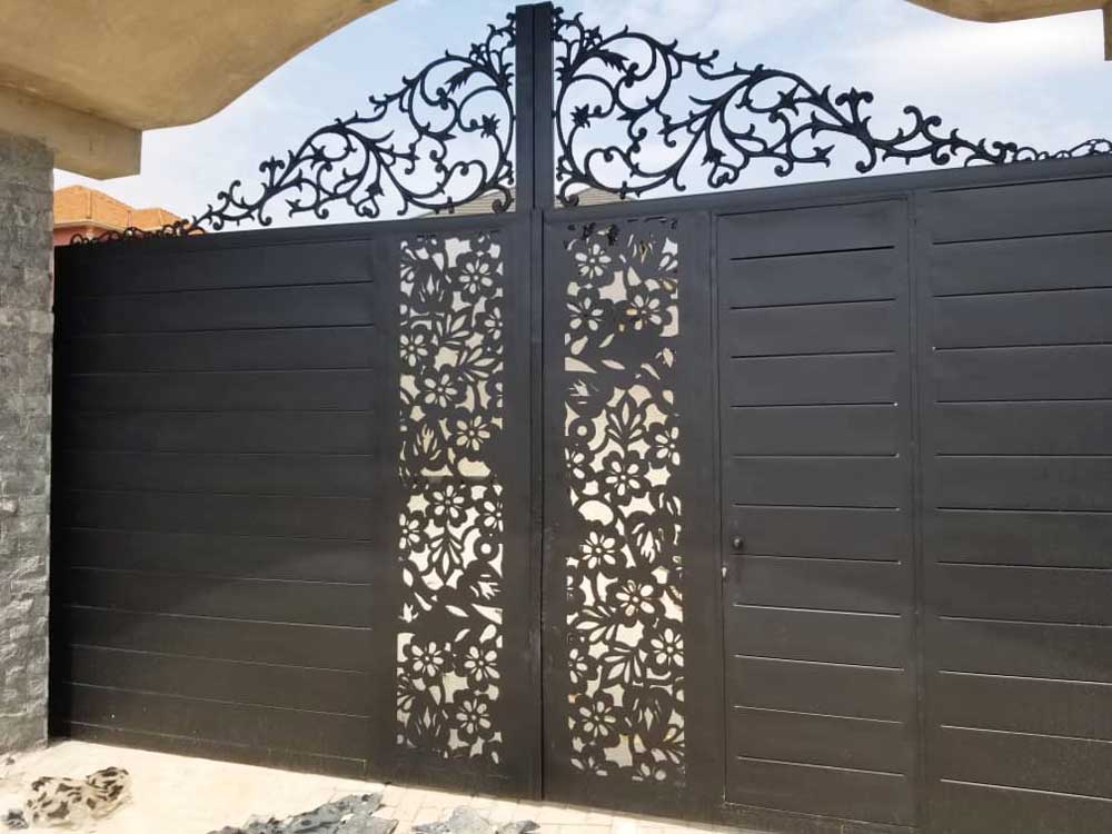 Metallic Gates in Uganda. Steel, Metal Welding And Fabrication in Kampala Uganda. Metal Engineering Works, Metal Welders, Steel Fabrication, Metal Fabrication in Kampala Uganda, MI Engineering Concepts Ltd, Ugabox