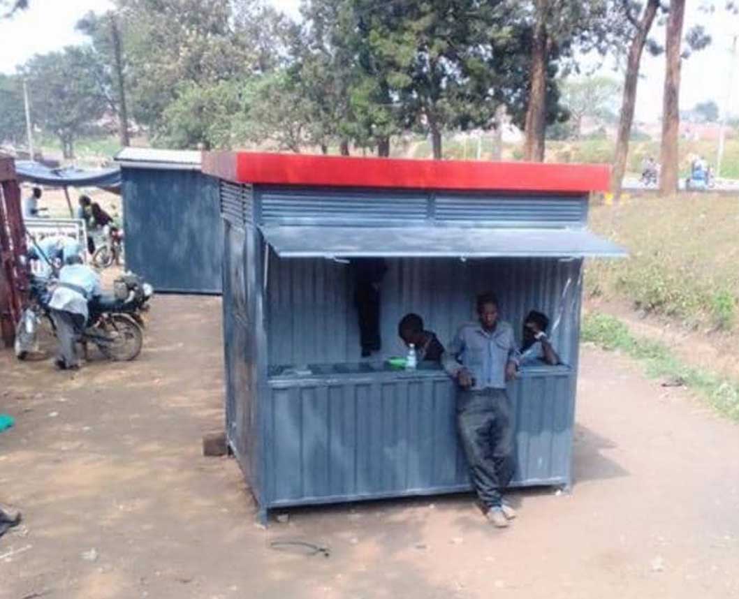 Kiosks in Uganda. Mini Pop Up Steel Shops Maker in Kampala Uganda, Steel, Metal Welding And Fabrication in Kampala Uganda. Metal Engineering Works, Metal Welders, Steel Fabrication, Metal Fabrication in Kampala Uganda, MI Engineering Concepts Ltd, Ugabox