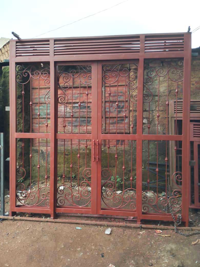 Sliding Door in Kampala Uganda. Steel, Metal Welding And Fabrication in Kampala Uganda. Metal Engineering Works, Metal Welders, Steel Fabrication, Metal Fabrication in Kampala Uganda, MI Engineering Concepts Ltd, Ugabox