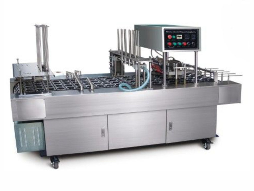 Automatic 2 And 4 Cup Filling and Sealing Machine Uganda. (2 & 4 Cups)/ Vacuum for pic-place Aluminium Foil Cover Machine in Kampala Uganda. F and B Solutions Uganda for all your Food and Beverages Industry Machines, Food & Drinks/Liquids Machines Industry Kampala Uganda, East Africa: Kigali-Rwanda, Nairobi-Mombasa-Kenya, Juba-South Sudan, DRC Congo, Ugabox
