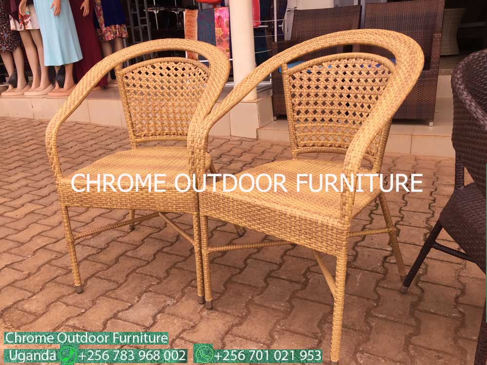 Outdoor Furniture for Sale in Uganda, Garden/Outdoor Furniture in Kampala Uganda. Home, Hotel, Restaurant/Bar Balcony Patio Furniture Uganda, Resin Wicker, Makers/Producers of All Weather Wicker Furniture in Uganda. Chrome Outdoor Furniture Uganda Product, Ugabox