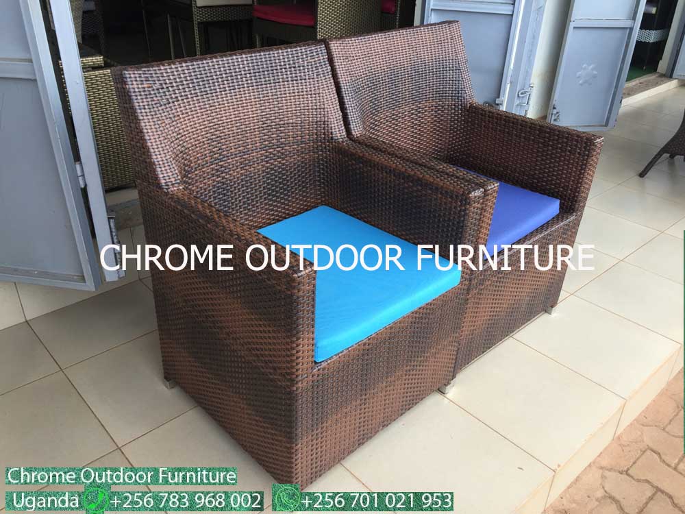 Outdoor Furniture for Sale in Uganda, Garden/Outdoor Furniture in Kampala Uganda. Home, Hotel, Restaurant/Bar Balcony Patio Furniture Uganda, Resin Wicker, Makers/Producers of All Weather Wicker Furniture in Uganda. Chrome Outdoor Furniture Uganda Product, Ugabox