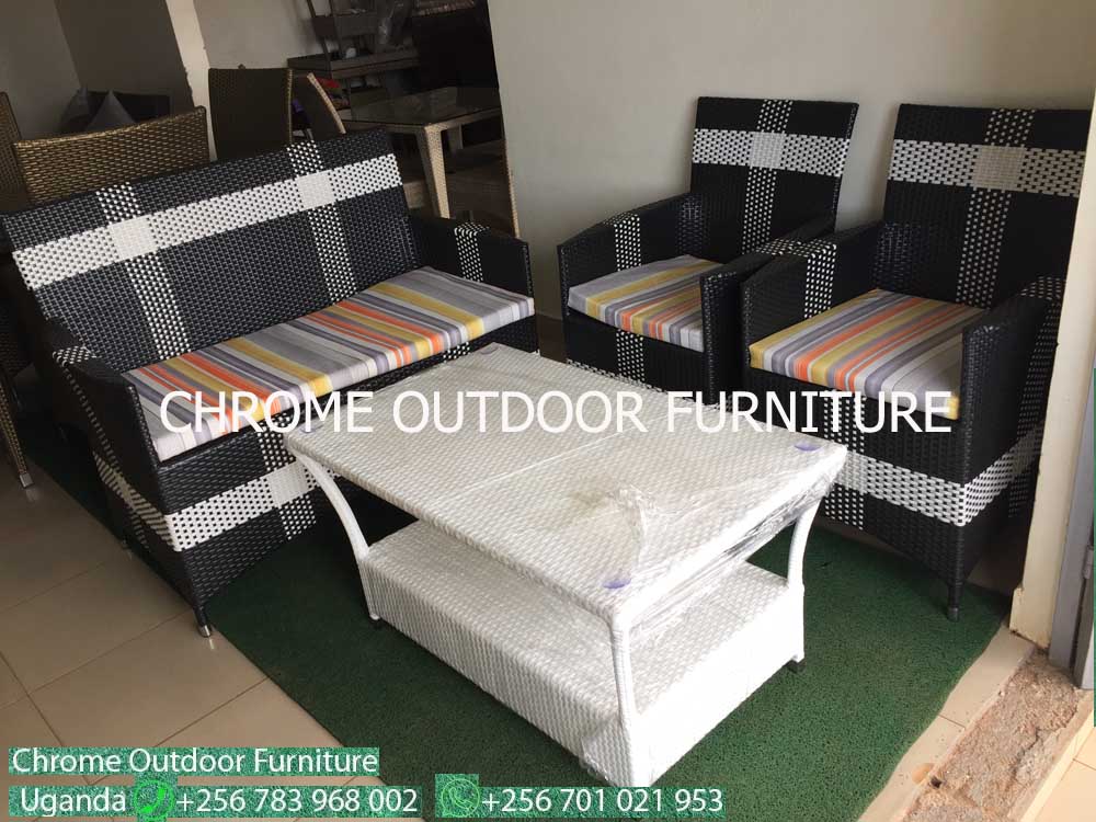 Outdoor Furniture for Sale in Uganda, Garden/Outdoor Furniture in Kampala Uganda. Home, Hotel, Restaurant/Bar Balcony Patio Furniture Uganda, Resin Wicker, Makers/Producers of All Weather Wicker Furniture in Uganda. Chrome Outdoor Furniture Uganda Product, Ugabox