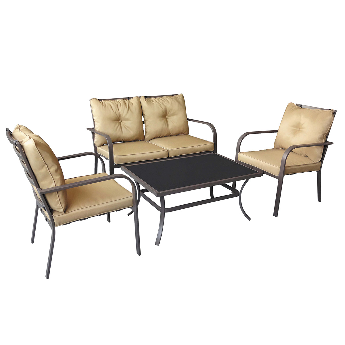 Laura Steel 2+1+1 Sofa Brown, Outdoor Furniture for Sale in Kampala Uganda, Office and Home Furniture in Uganda, Hotel Furniture Shop in Kampala Uganda, Danube Home Uganda, Ugabox