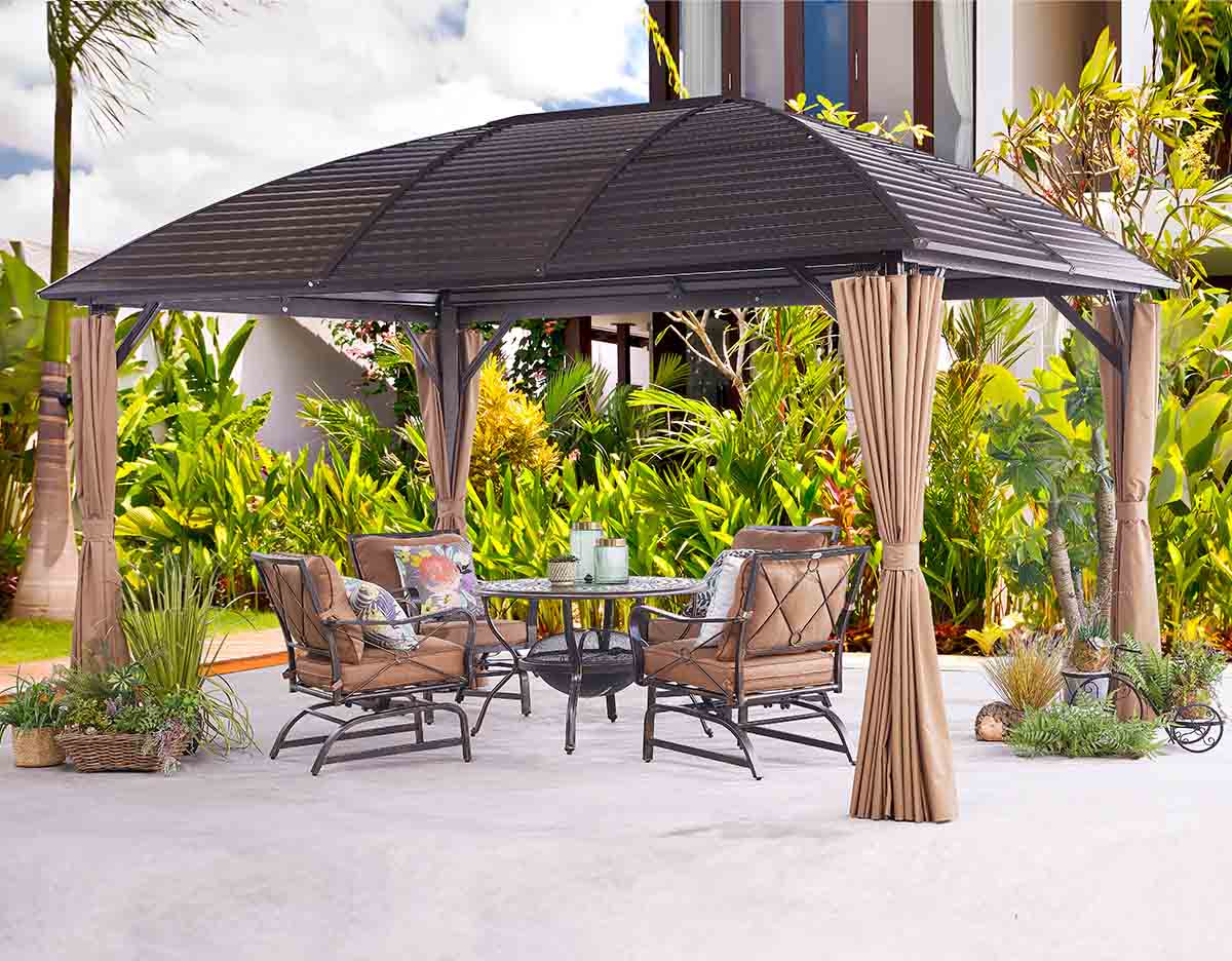 New Montero Metal Gazebo, Outdoor Furniture for Sale in Kampala Uganda, Office and Home Furniture in Uganda, Hotel Furniture Shop in Kampala Uganda, Danube Home Uganda, Ugabox