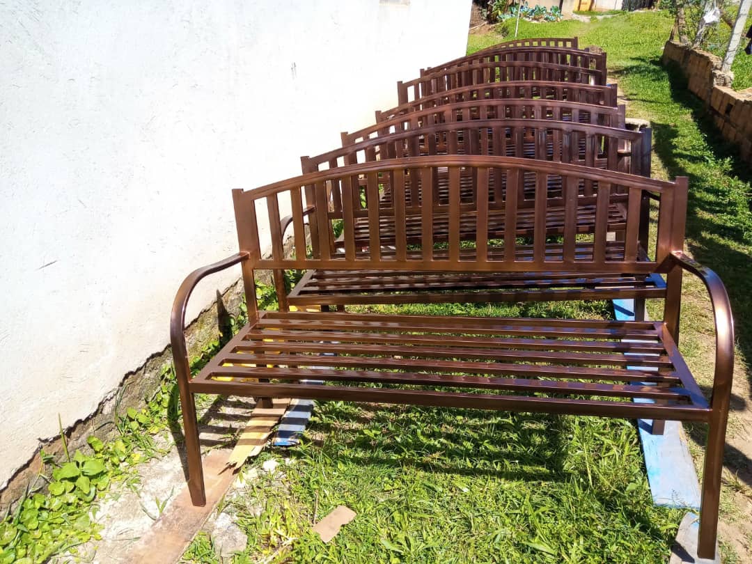 Outdoor School Metal Benches Kampala Uganda, School Furniture Supplier in Uganda for Nursery / Kindergarten, Primary, Secondary, University/Higher Institutions of Learning (Tertiary Institutions) Kampala Uganda, Desire School Furniture Uganda