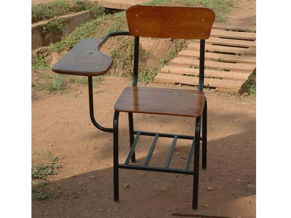School Chair With Writing Board Kampala Uganda, School Furniture Supplier in Uganda for Nursery / Kindergarten, Primary, Secondary, Higher Institutions of Learning (Tertiary Institutions) Kampala Uganda, Desire School Furniture Uganda