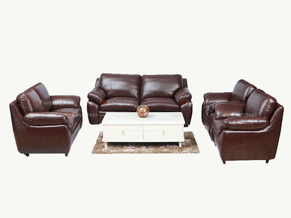 6-seater Leather Sofa Set (2+2+1+1) | Sofa Sets for Sale in Kampala Uganda. Other Furniture Services: Bedroom Furniture, Hotel Furniture, Home Furniture, Office Furniture in Uganda, Furniture Shop in Kampala Uganda. Footsteps Furniture Company Uganda, Ugabox