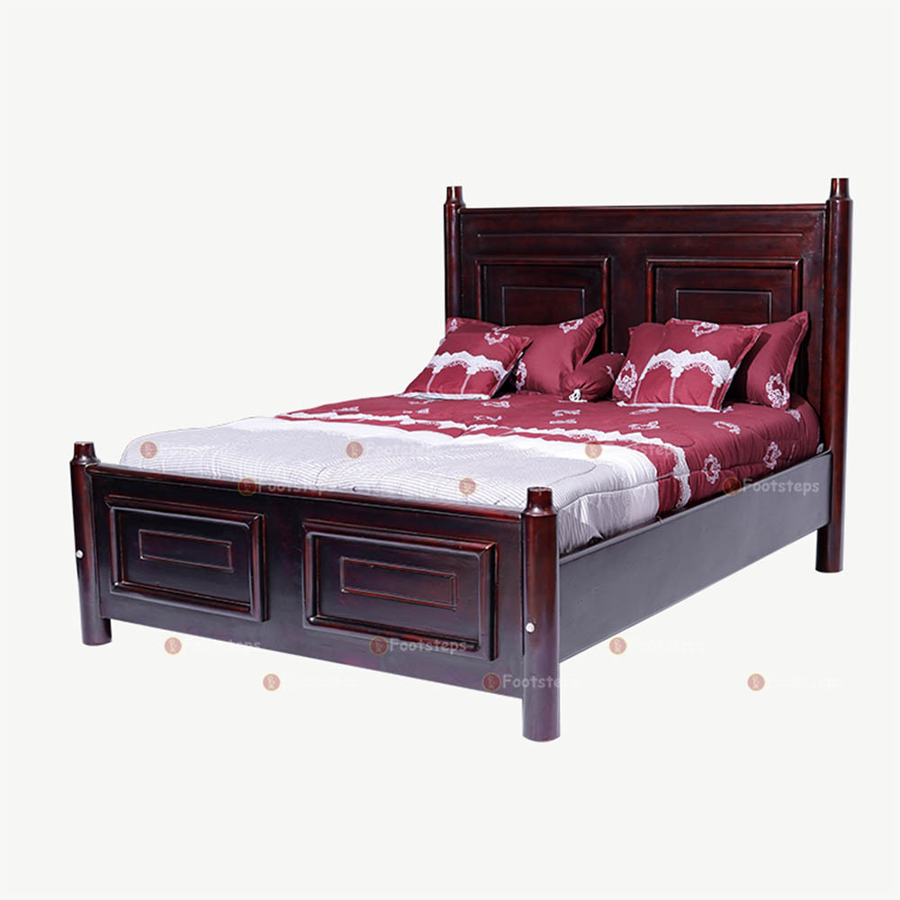 Felicia Solid Wood Platform Bed for Sale in Kampala Uganda, Bedroom Furniture, Hotel Furniture, Home Furniture, Office Furniture in Uganda, Home Furniture Shop in Kampala Uganda. Footsteps Furniture Company Uganda, Ugabox