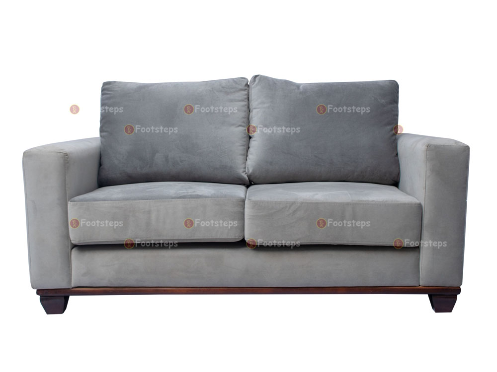 Loveseat Sofa Grey | Sofa Sets for Sale in Kampala Uganda. Other Furniture Services: Bedroom Furniture, Hotel Furniture, Home Furniture, Office Furniture in Uganda, Furniture Shop in Kampala Uganda. Footsteps Furniture Company Uganda, Ugabox