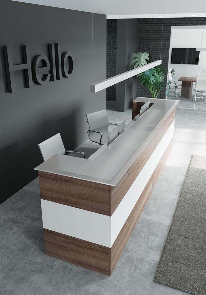 Reception Counter for Sale in Kampala Uganda. Reception Desk Furniture, Office Furniture in Uganda, Custom Made Office Furniture Design And Making in Uganda, Timber King Furniture Company Supplier in Uganda, Ugabox