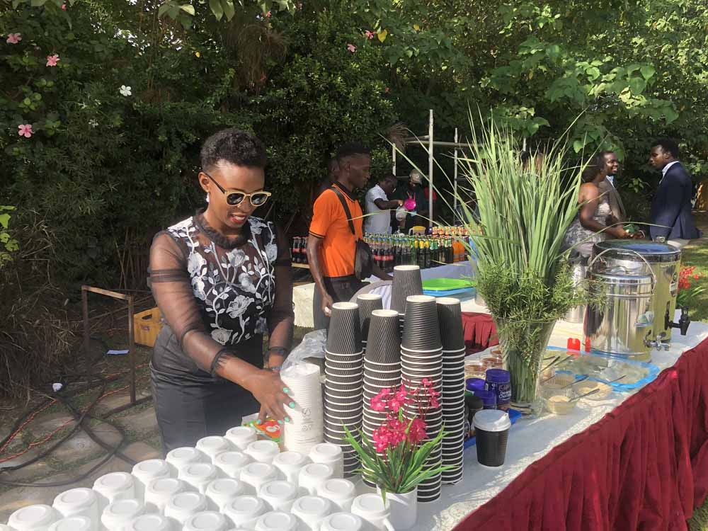 Wedding Reception Venue/Wedding Gardens in Kampala Uganda. Create Your Dream Wedding or Party Event Amidst Lush Gardens/Trees. Corporate Event Venue, Outdoor Wedding Venue, Bridal Gardens And Picnic Gardens, Party Venue, Event Venue for Private And Public Functions: Wedding Venue, Introduction Venue, and Birthday Parties Venue, Kuhingira/Give Away Ceremony Venue, Baby Showers And Bridal Showers Venue in Kampala. For Booking/Reservation Contact Akamwesi Gardens Management Located at Akamwesi Shopping Mall in Kyebando Along Gayaza Road in Kampala Uganda. Ugabox