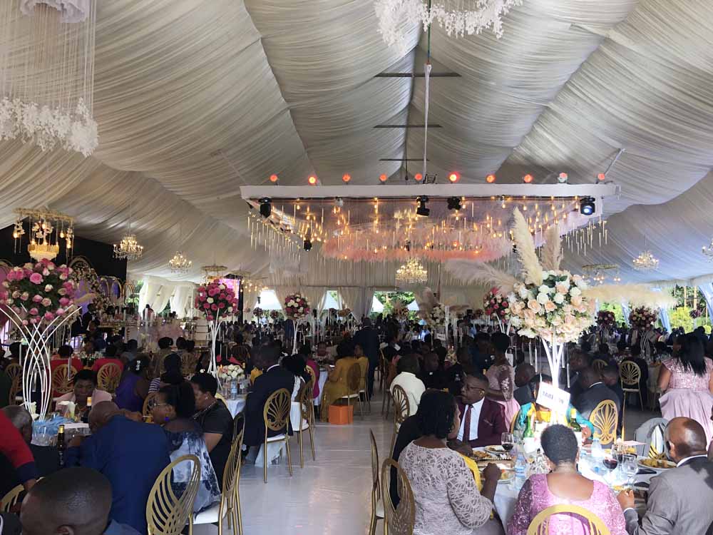 Wedding Reception Venue/Wedding Gardens in Kampala Uganda. Create Your Dream Wedding or Party Event Amidst Lush Gardens/Trees. Corporate Event Venue, Outdoor Wedding Venue, Bridal Gardens And Picnic Gardens, Party Venue, Event Venue for Private And Public Functions: Wedding Venue, Introduction Venue, and Birthday Parties Venue, Kuhingira/Give Away Ceremony Venue, Baby Showers And Bridal Showers Venue in Kampala. For Booking/Reservation Contact Akamwesi Gardens Management Located at Akamwesi Shopping Mall in Kyebando Along Gayaza Road in Kampala Uganda. Ugabox