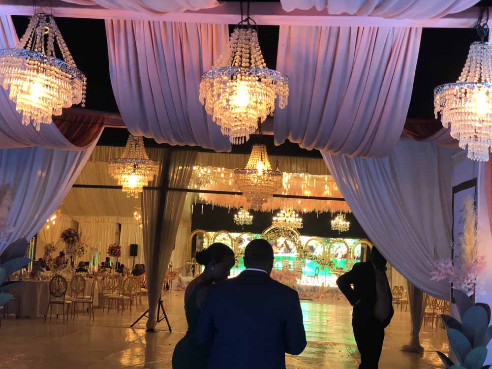 Wedding Reception Venue/Wedding Gardens in Kampala Uganda. Create Your Dream Wedding or Party Event Amidst Lush Gardens/Trees. Corporate Event Venue, Outdoor Wedding Venue, Bridal Gardens And Picnic Gardens, Party Venue, Event Venue for Private And Public Functions: Wedding Venue, Introduction Venue, and Birthday Parties Venue, Kuhingira/Give Away Ceremony Venue, Baby Showers And Bridal Showers Venue in Kampala. For Booking/Reservation Contact Akamwesi Gardens Management Located at Akamwesi Shopping Mall in Kyebando Along Gayaza Road in Kampala Uganda. Ugabox