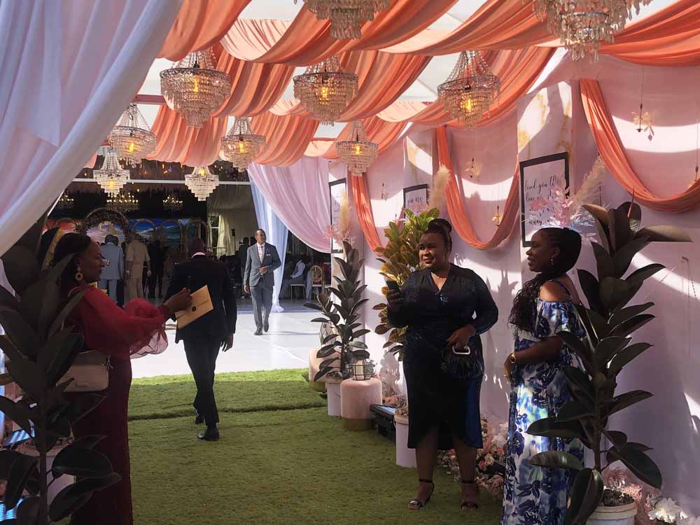 Wedding Reception Venue/Wedding Gardens in Kampala Uganda. Create Your Dream Wedding or Party Event Amidst Lush Gardens/Trees. Corporate Event Venue, Outdoor Wedding Venue, Bridal Gardens And Picnic Gardens, Party Venue, Event Venue for Private And Public Functions: Wedding Venue, Introduction Venue, and Birthday Parties Venue, Kuhingira/Give Away Ceremony Venue, Baby Showers And Bridal Showers Venue in Kampala. For Booking/Reservation Contact Akamwesi Gardens Management Located at Akamwesi Shopping Mall in Kyebando Along Gayaza Road in Kampala Uganda. Ugabox