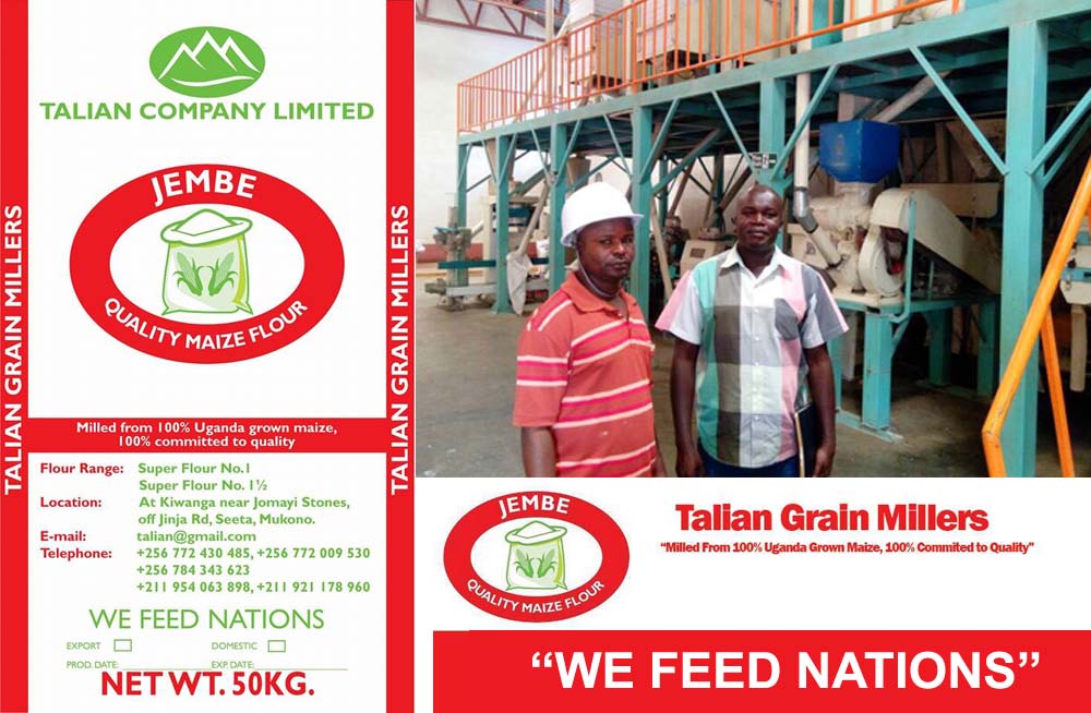 Talian Grain Millers Uganda, Maize Processing, Maize & Cassava Flour, Agro Processing of Cassava & Maize, Sorghum Grower, Talian Company Uganda Factory in Mukono