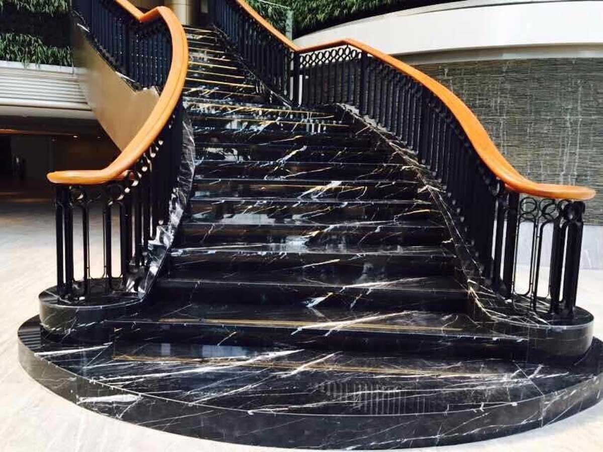 Granite/Marble Staircases Installation Services in Kampala Uganda. Stone Floor Installation Company in Uganda. Building Contractor Services: Varni Granite, Marble And Terrazzo, Ugabox
