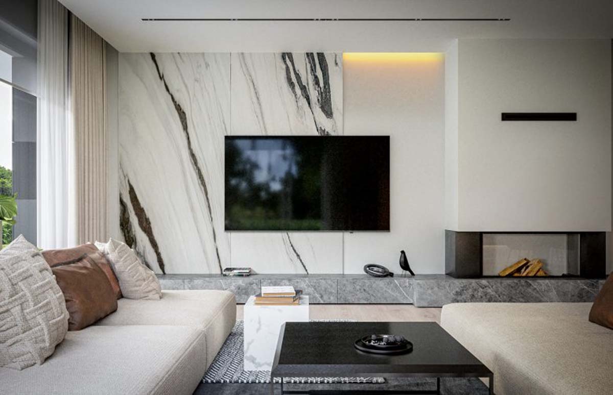 Granite And Marble Wall Cladding Services in Kampala Uganda. House/Home And Office, TV Stone Wall Cladding Installation Company in Uganda. Interior And Exterior Stone Design And Building, Installation, Granite/Marble Slabs-Tiles And Cladding Materials Supply in Uganda: Varni Granite, Marble And Terrazzo Uganda, Ugabox