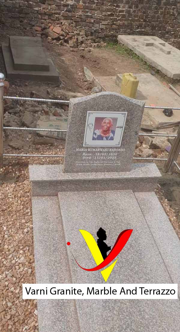 Granite Graves Slabs/Grave Construction in Kampala Uganda. Grave Stone Surface Installation Company in Uganda. Grave Exterior Design Installation, Granite/Marble Slabs-Tiles And Flooring Materials Supply in Uganda: Varni Granite, Marble And Terrazzo Uganda, Ugabox