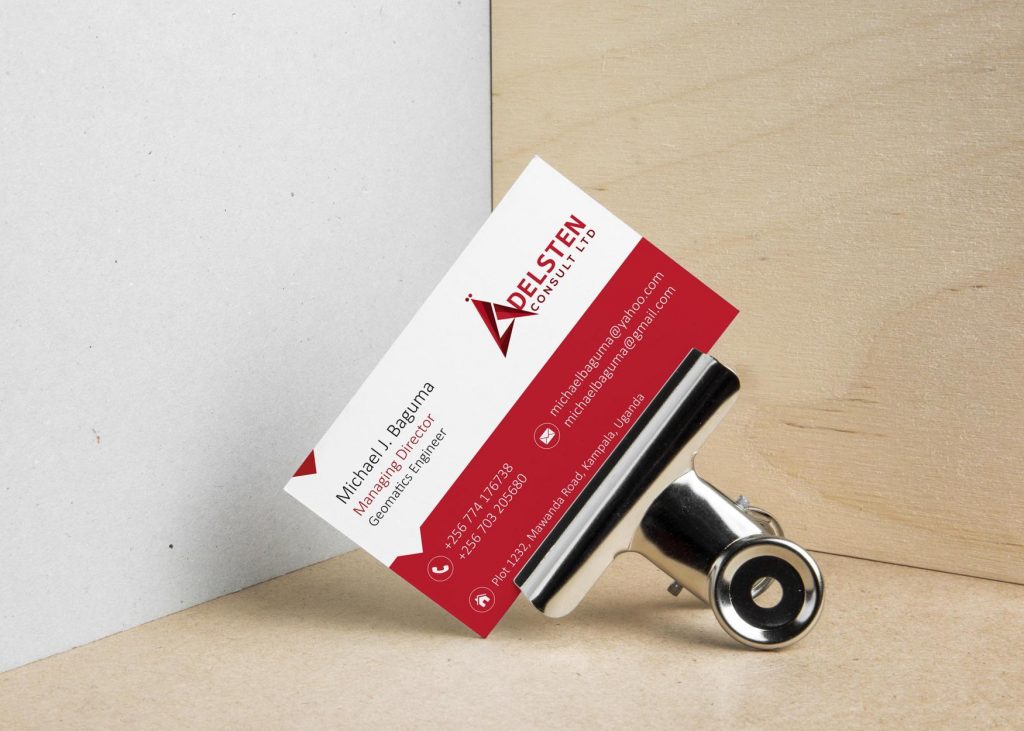 Cool Business Card Design Uganda, Adelsten Construction, Top Graphic Designers Kampala Uganda, App Designers Kampala Uganda, Gideon Poet Works and Portfolio Uganda, Ugabox
