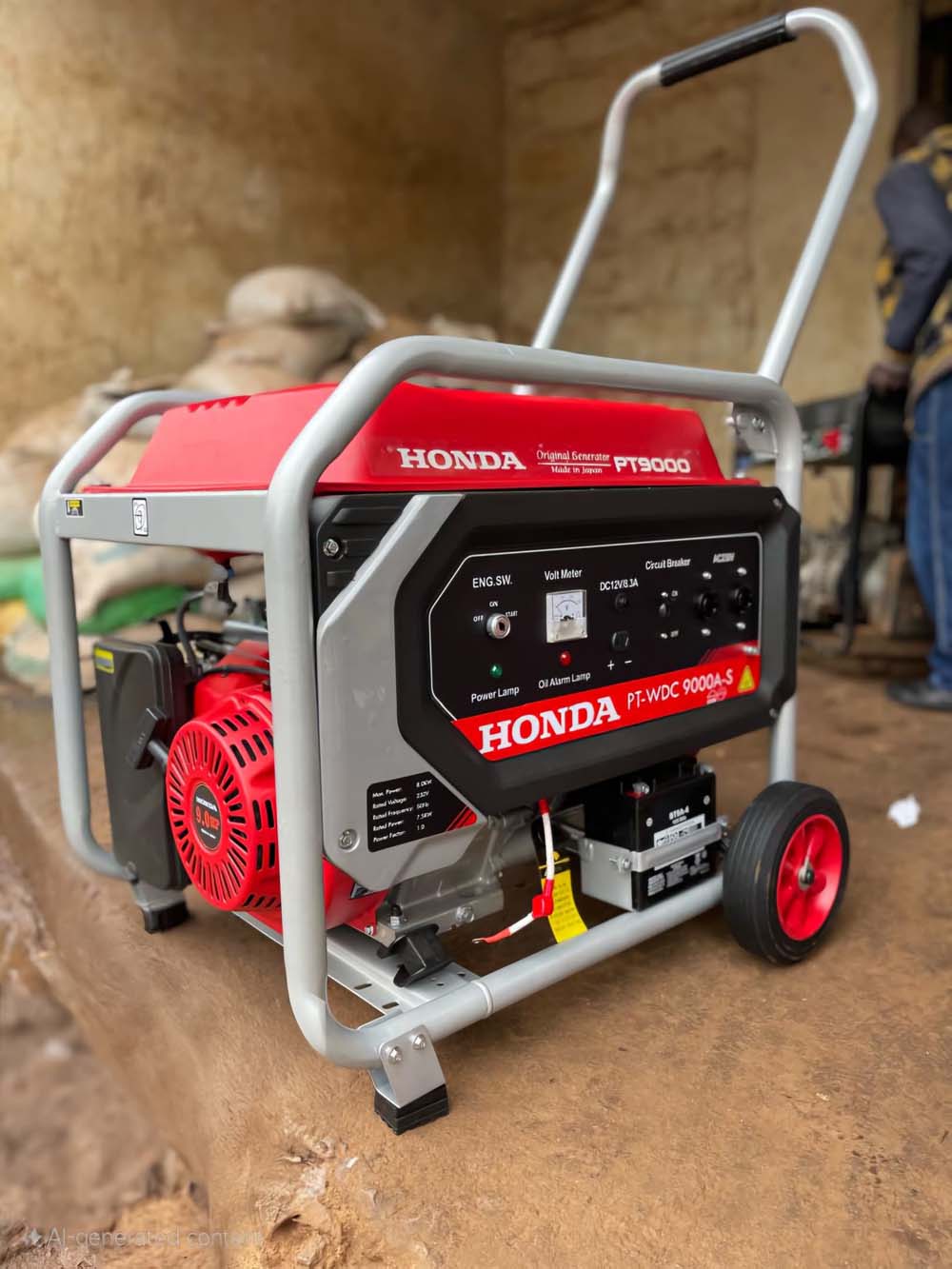 10KVA Generator Petrol Engine 9HP Key Start 230V AVR System Ideal For Music Systems, School And Church Electronics/Appliances For Sale Kampala Uganda. Generators For Electricity/Power Supply Uganda. Machine World Uganda for all your power generators and backup power equipment supplies in Kampala Uganda, East Africa: Kigali-Rwanda, Nairobi-Mombasa-Kenya, Juba-South Sudan, DRC Congo, Tanzania. Ugabox