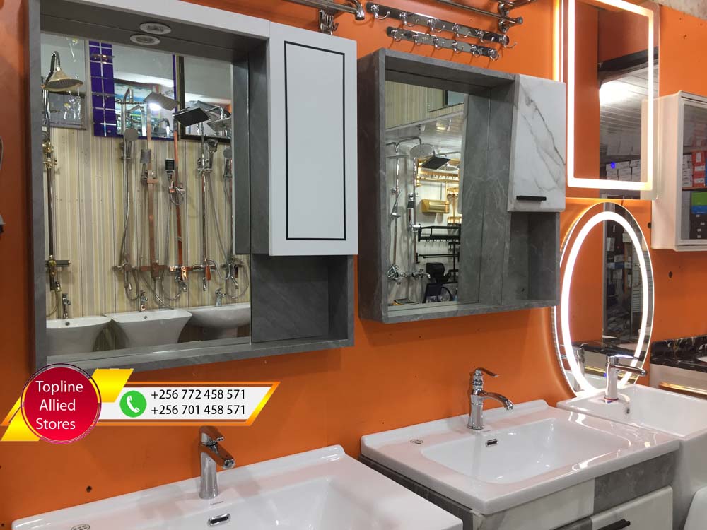 Sanitaryware in Uganda, Toilet & Bathroom Fittings and Accessories in Uganda, Topline Allied Stores Uganda for Supply of: Plumbing Materials, Building Materials, Kitchen Furnishing, Tiles, Ceramics and General Hardware in Nakasero Kampala Uganda, Ugabox