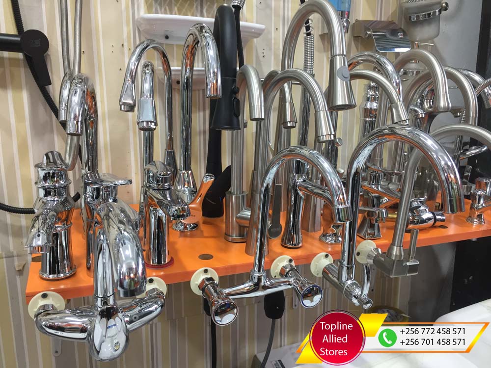 Sanitaryware in Uganda, Toilet & Bathroom Fittings and Accessories in Uganda, Topline Allied Stores Uganda for Supply of: Plumbing Materials, Building Materials, Kitchen Furnishing, Tiles, Ceramics and General Hardware in Nakasero Kampala Uganda, Ugabox